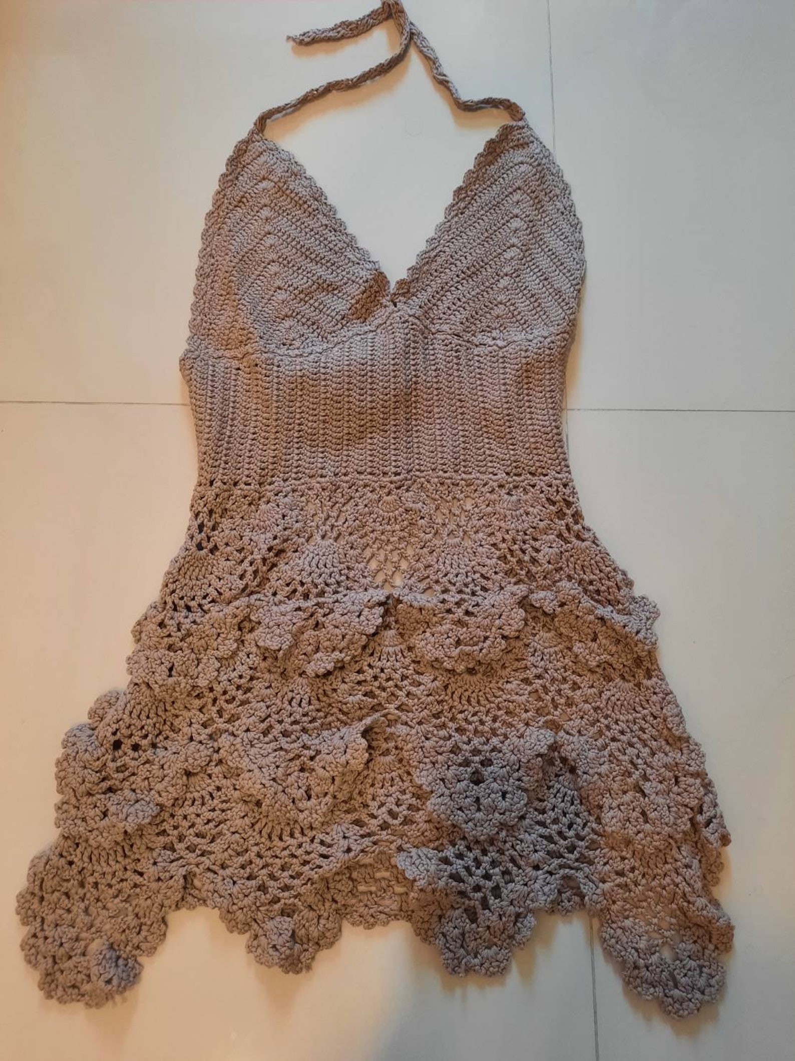 Handmade Crochet Dress Boho Dressbeach Dress 11 Colors. Etsy