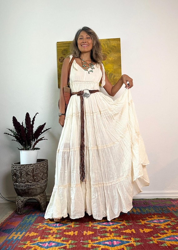 Raine Ruffle Tassel Maxi Dress Raine Ruffle Tassel Maxi Dress