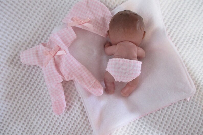 Berenguer 5 Baby Girl Doll Green Eyes With 4pc. Layette Etsy