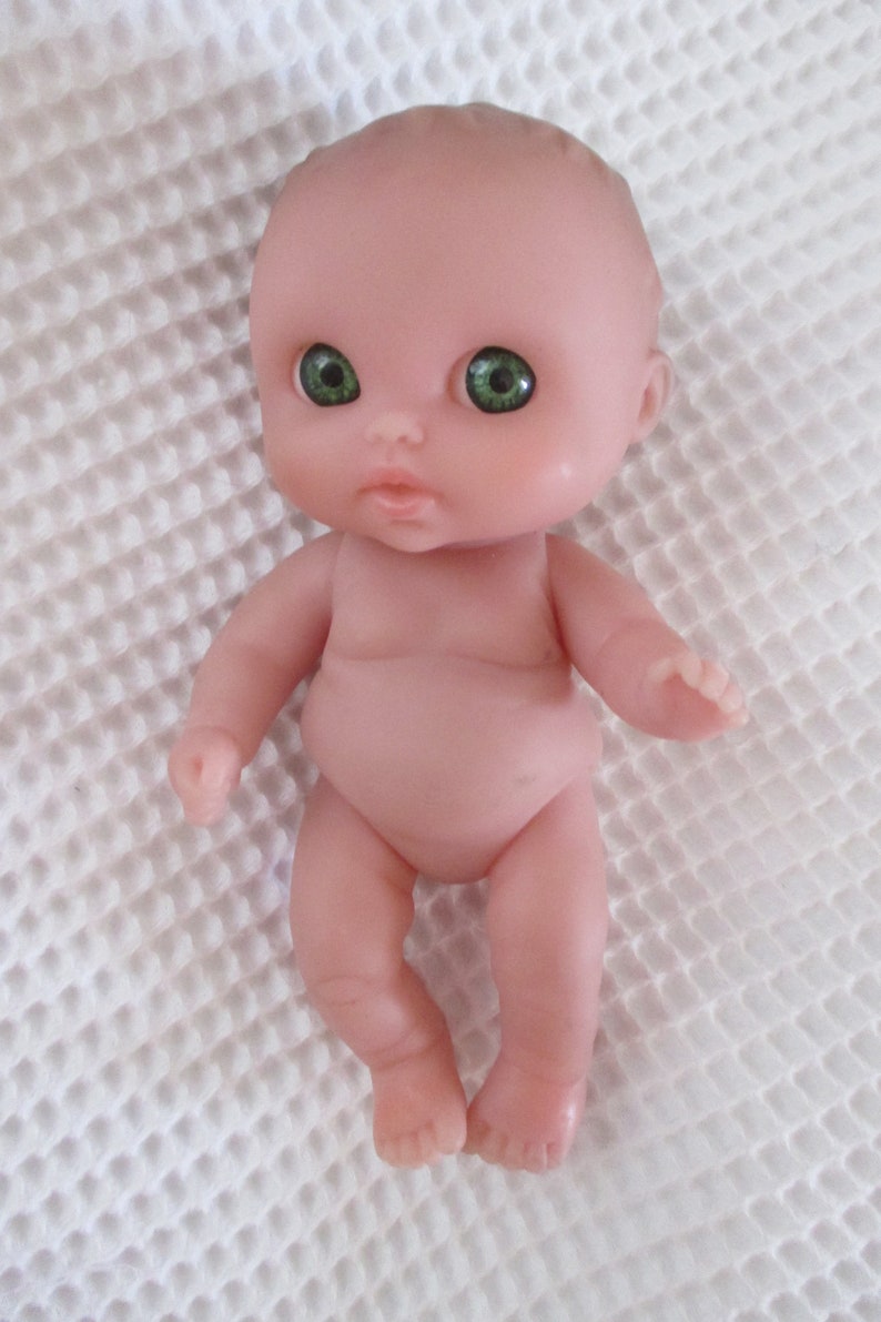 Berenguer 5 Baby Girl Doll Green Eyes With 4pc. Layette Etsy