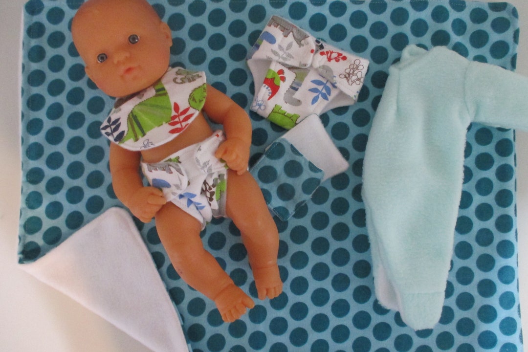 Boy Doll Clothes Set 12" Dolls "bringing Baby Home" 7pc. Starter Set ...