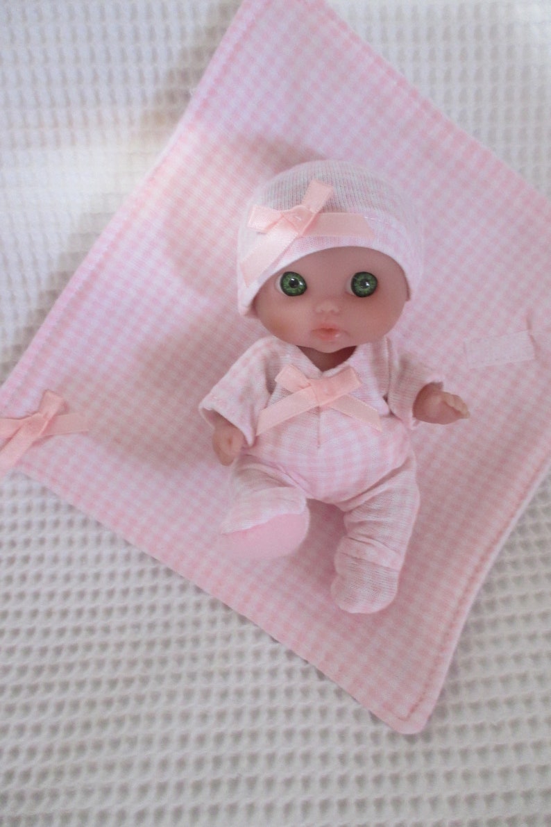 Berenguer 5 Baby Girl Doll Green Eyes With 4pc. Layette Etsy