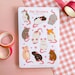 Cute Rat Stickers | Rat Vinyl Sticker Sheet