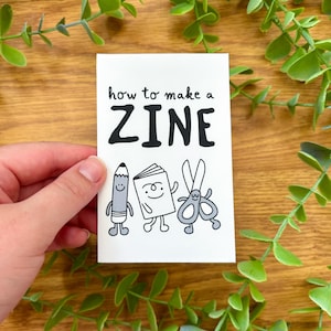 How to Make a Zine | Mini Zine, DIY, Tips for Making Your First Zine - Etsy