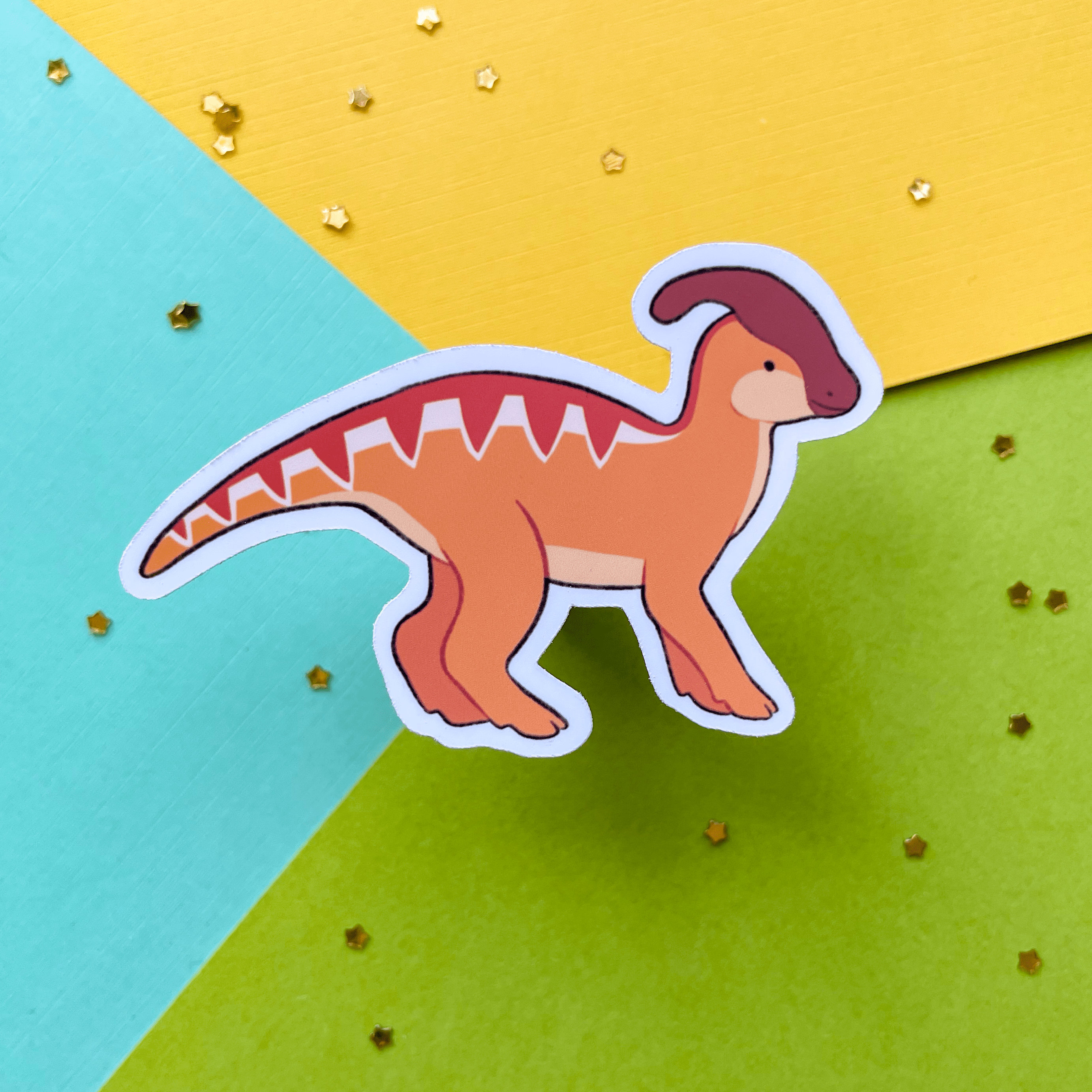 Dinosaur Vinyl Sticker Pack Cute Dino Stickers Etsy