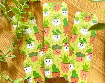 Plant Pals Bookmark | Plant Lover Bookmark | Book Lover Gift