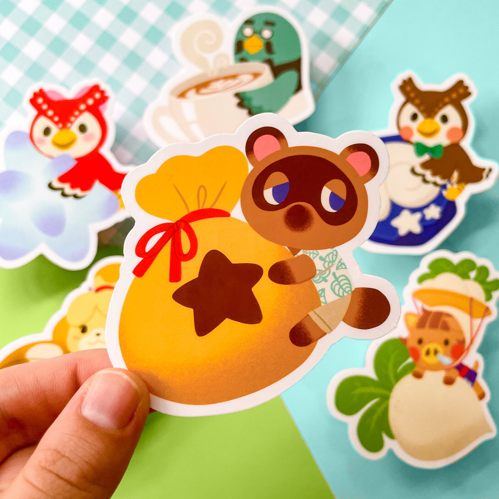 Animal Crossing New Horizons Vinyl Stickers Isabelle - Etsy