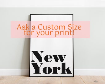 Custom Size for any printable. Choose your size and let us do the work. Living room decor printables