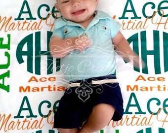 subway swaddle blanket