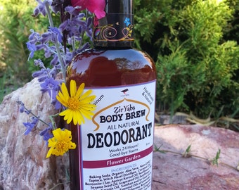 Natural Deodorant 24 Hours - Flower Garden - 6 oz