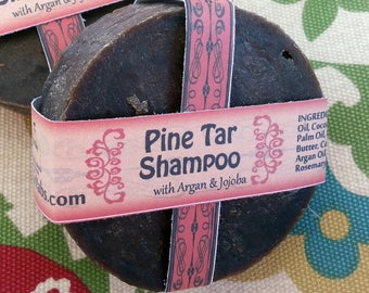 Pine Tar Shampoo Bar | Dry Scalp | Vegan