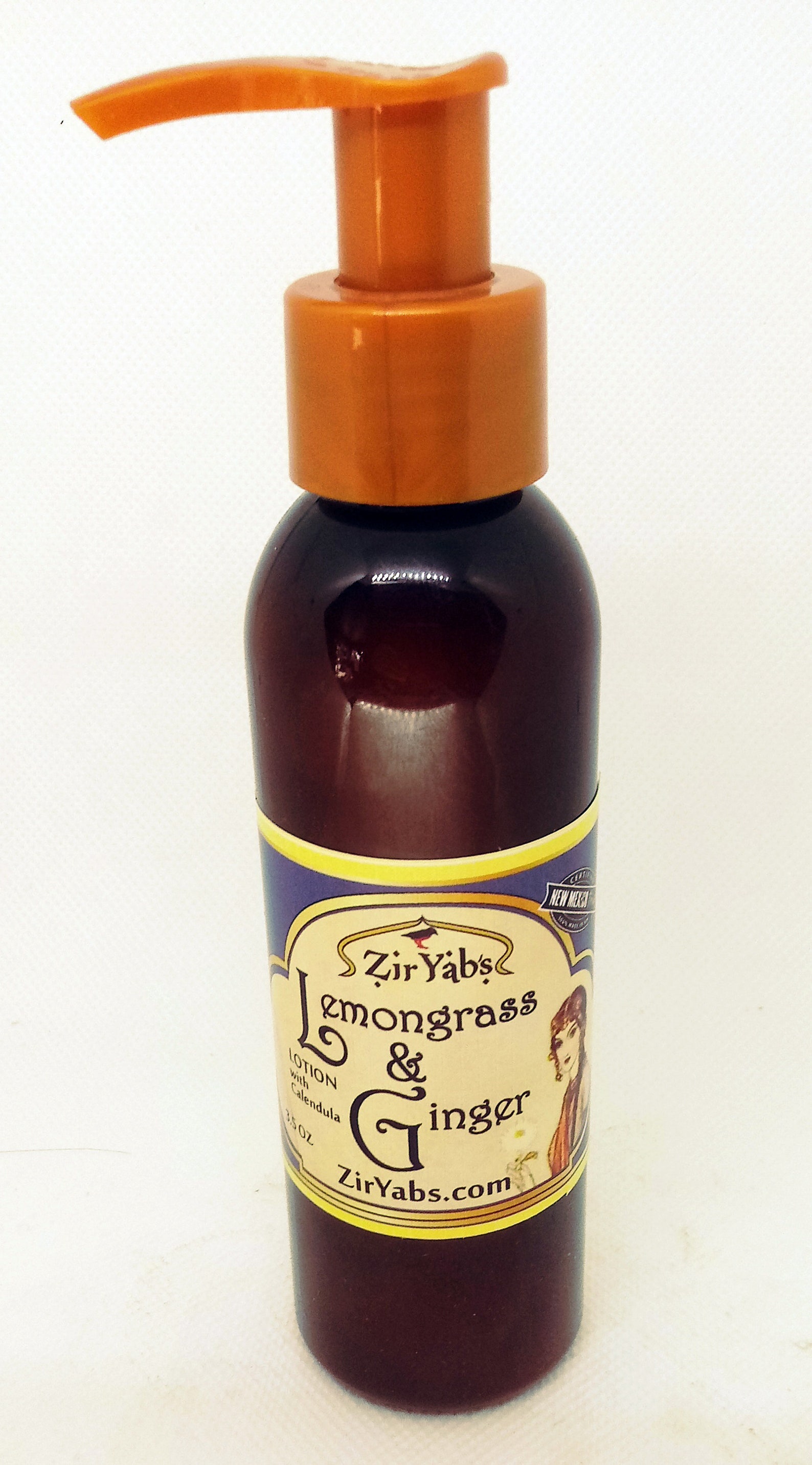 Lemongrass and Ginger Lotion With Calendula Lemongrass Etsy