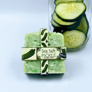 Pickle Soap with Sea Salt
