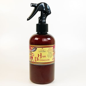 Herbal Hair Detangler with Marshmallow, Fenugreek, Comfrey, Kelp, Lemon Peel and Licorice