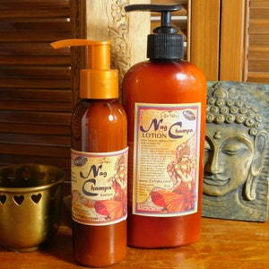 Nag Champa Lotion with Turmeric -  Exotic Incense Scent