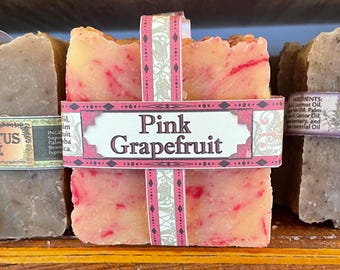 Jabón de pomelo rosado