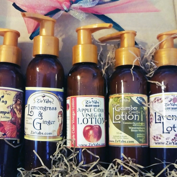 Lotion Sampler Set with 5 Lotions