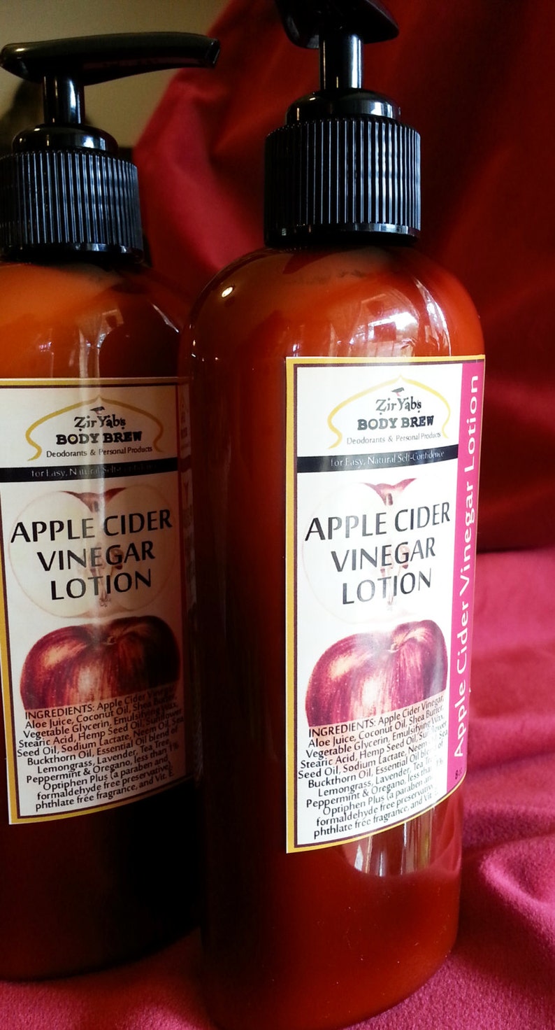 Apple Cider Vinegar Lotion ACV Lotion Soothes Itchy Skin Etsy