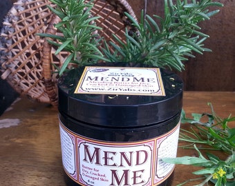 Mend Me Hand and Heel Salve for Cracked Skin, Hands and Heels | Very Dry Skin | Cracking Skin