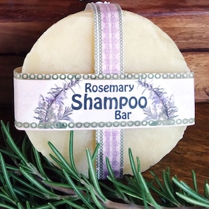 Rosemary Shampoo Bar - Old Fashioned Traditional Bar