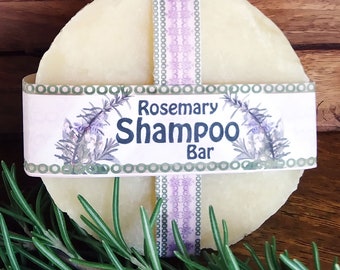 Rosemary Shampoo Bar - Old Fashioned Traditional Bar