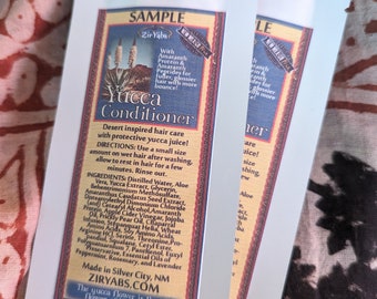 Yucca Conditioner SAMPLE  POUCH