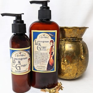 Lemongrass and Ginger Lotion