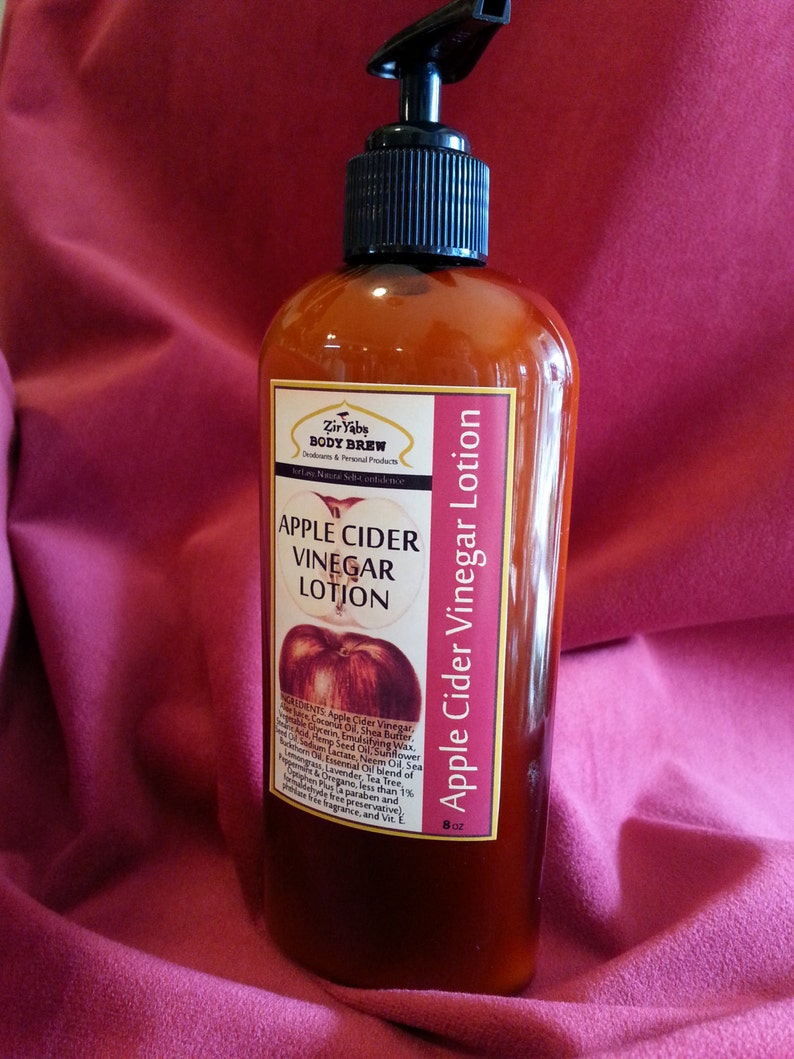 Apple Cider Vinegar Lotion ACV Lotion Soothes Itchy Skin Etsy