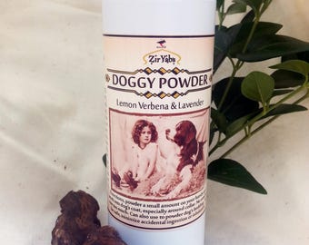 Shampooing sec naturel pour chien - Poudre rafraîchissante et apaisante pour la peau à l'avoine et à la terre de diatomée