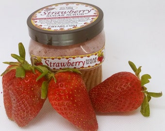 Strawberry Sugar Scrub | 5 oz