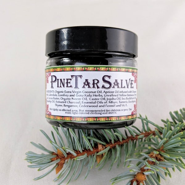 Pine Tar Salve • Herbal Blend