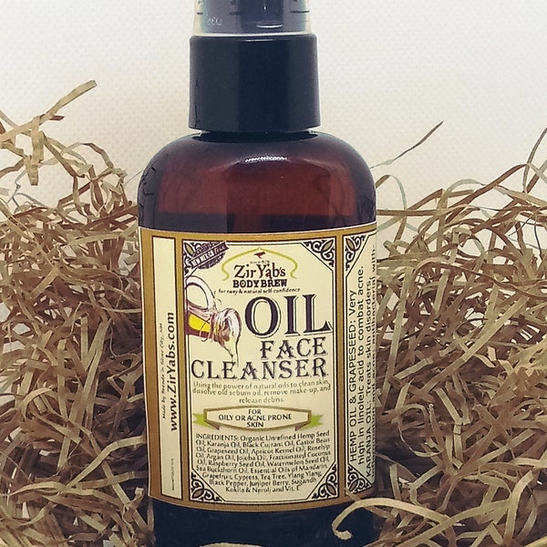 Oil Face Cleanser, Makeup Remover, Blackhead