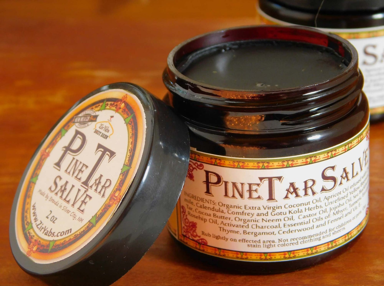 Pine Tar Salve 2 Oz With Organic Extra Virgin Coconut Oil Etsy