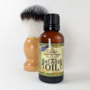 BEARD OIL for Healthy Beard and conditioned skin, beard, refreshing all-natural essential oils