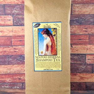 No-Poo Shampoo Tea, 12 oz Bag Yucca Shampoo, Soapwort Shampoo, Soapnut Shampoo, Amla Shampoo, Shikakai Shampoo
