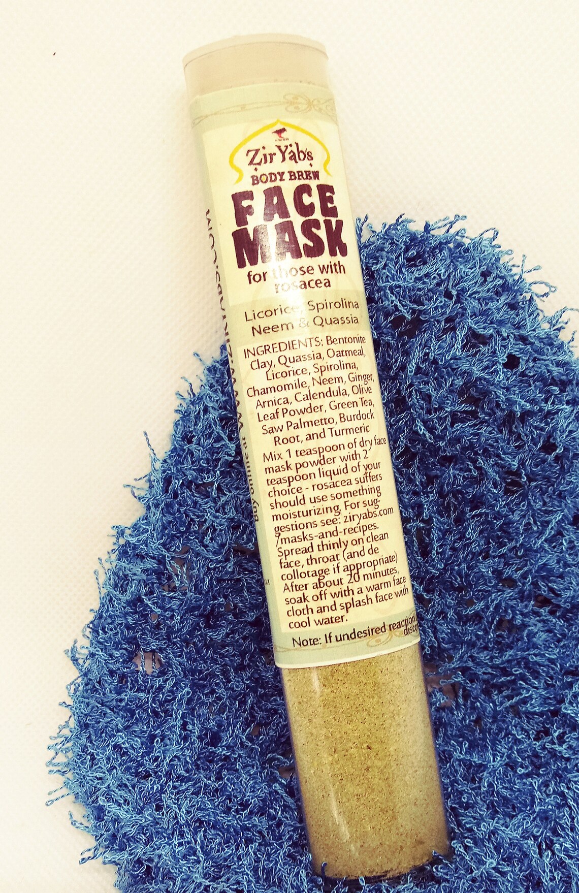 Face Mask for Rosacea Quassia Face Mask licorice Root Etsy