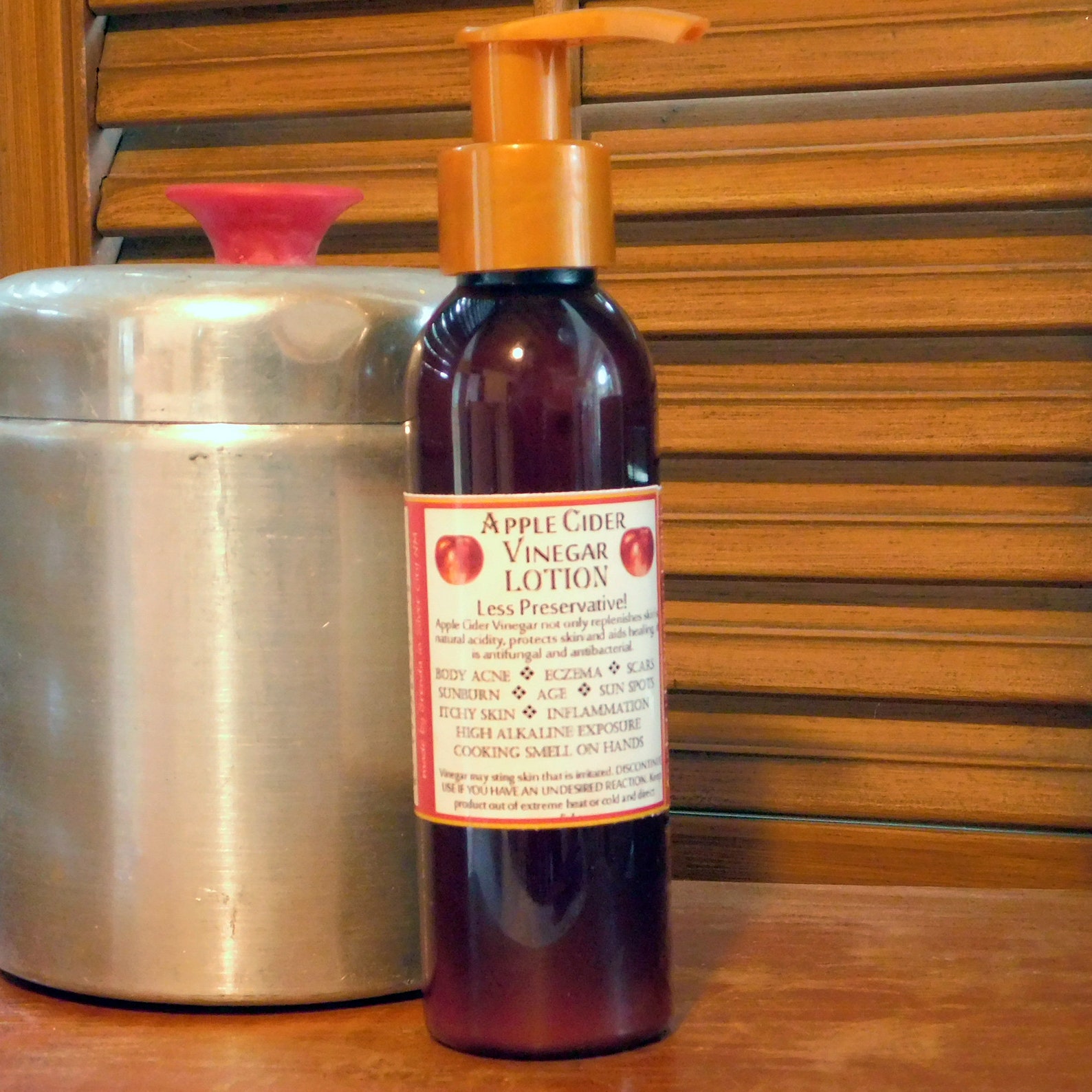 Apple Cider Vinegar Lotion ACV Lotion Soothes Itchy Skin Etsy