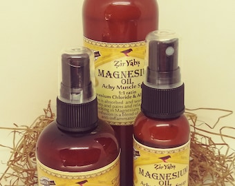 Magnesium Oil with Chaparral, Arnica and Comfrey