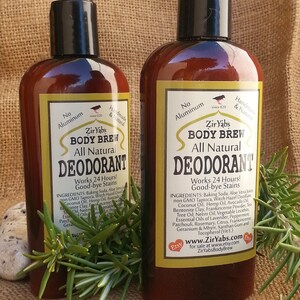 Natural Deodorant Aluminum Free and Non Staining Frankincense Lotion Deodorant that lasts 24 hours, Vegan zdjęcie 4
