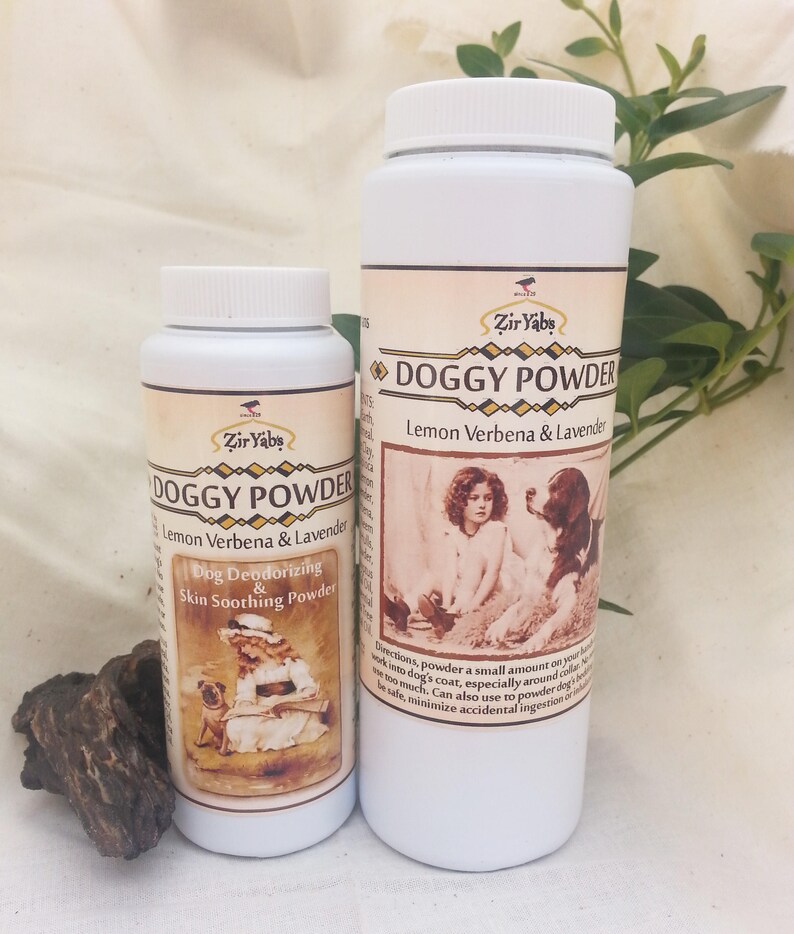 Dog Deodorizer and Flea Powder Diatomaceous Earth Lemon Etsy
