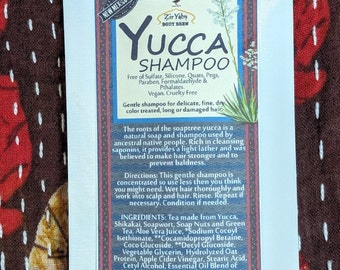 Yucca Shampoo SAMPLE  POUCH