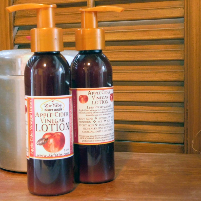 Apple Cider Vinegar Lotion ACV Lotion Soothes Itchy Skin Etsy