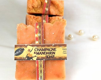 Champagne and Mandarin Soap