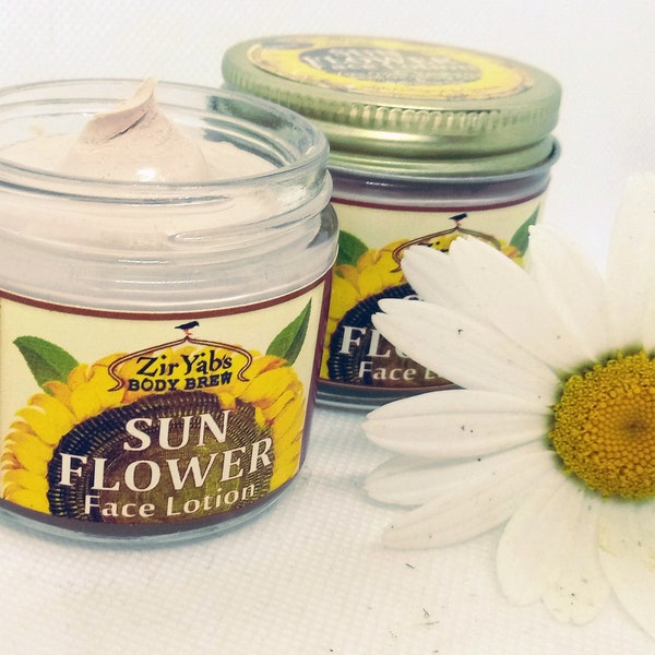 Sunflower Face Lotion , Zinc Face Lotion, Face Lotion for Summer