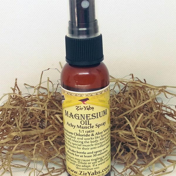 Magnesium Oil with Chaparral, Arnica, Comfrey