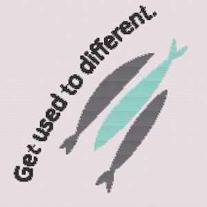 The Chosen Different Cross Stitch Pattern
