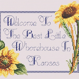 Dolly in Kansas Cross Stitch Pattern