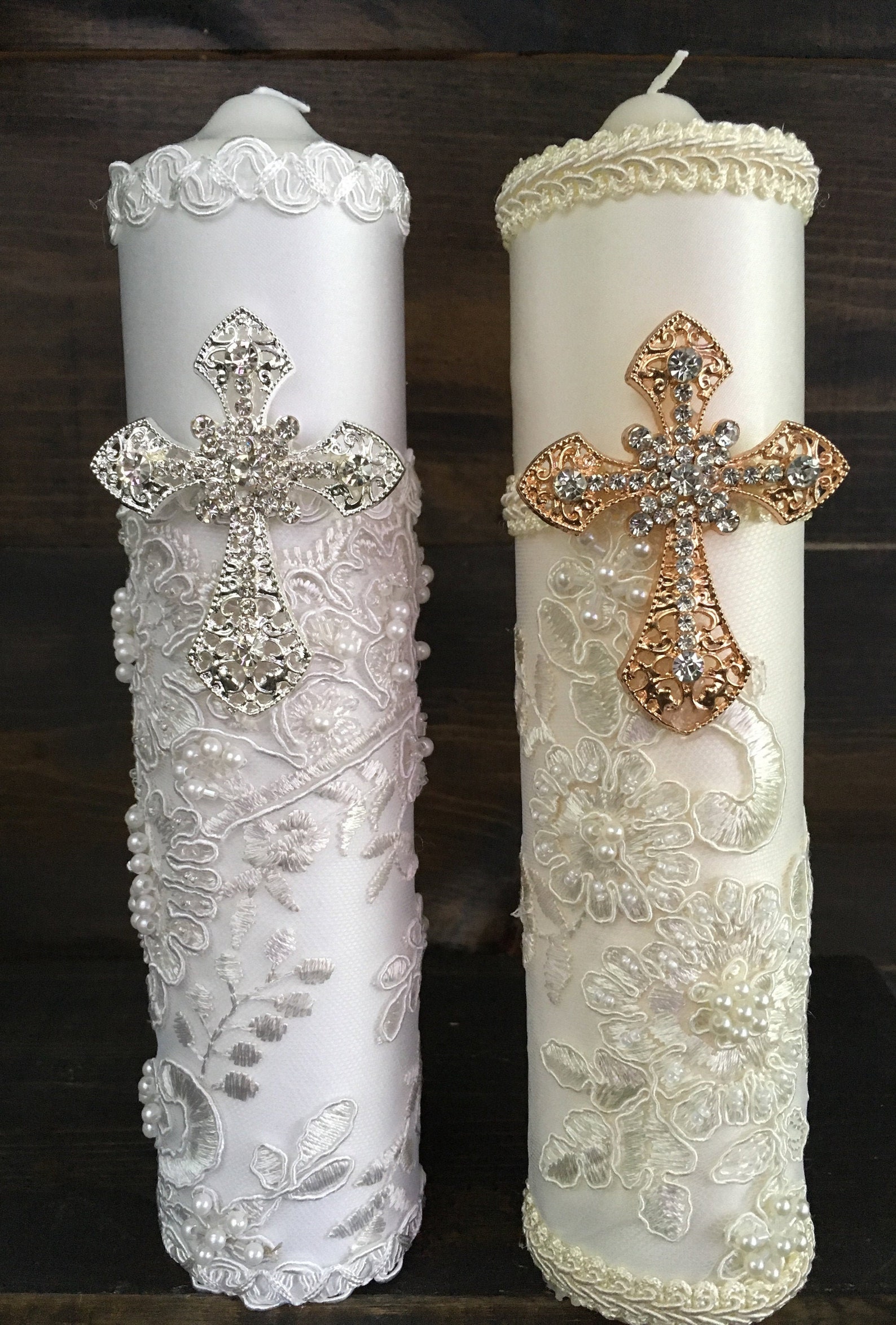 Baptism candle set /Baptism candle/vela para bautizo/religious Etsy