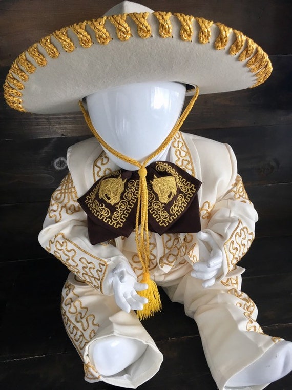 baby mariachi baptism outfit