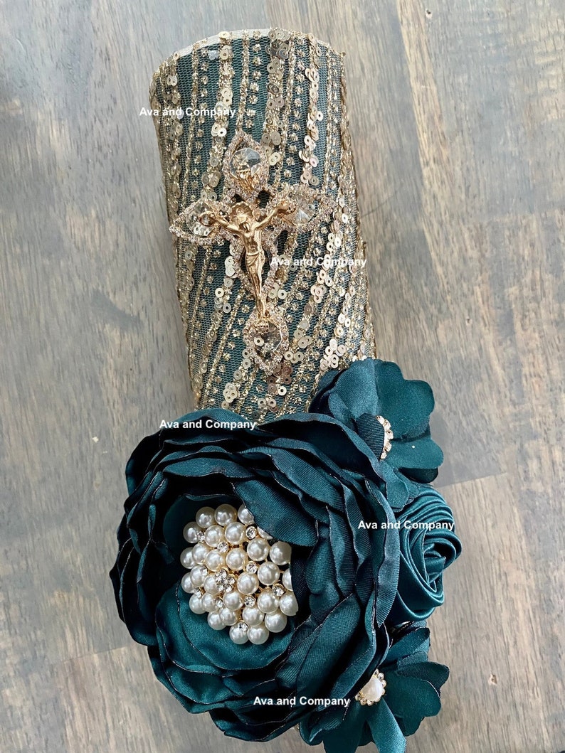 Emerald Green Quinceanera Candle Only XV Anos Quinceanera Etsy